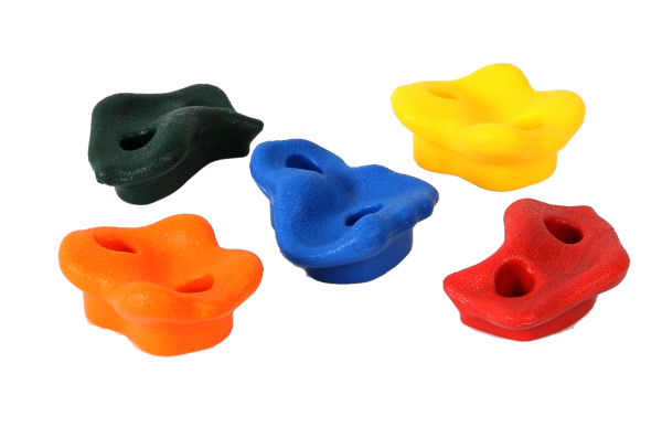 Klettersteine 5 bunte Klettersteine